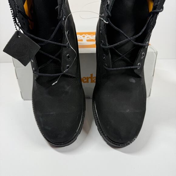 NIB • TIMBERLAND PREMIUM 6 IN WATERPROOF BOOT  Black Size: 12 main image 7
